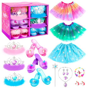 HAMSILY storage gift box keeps dress-up items organized after play.