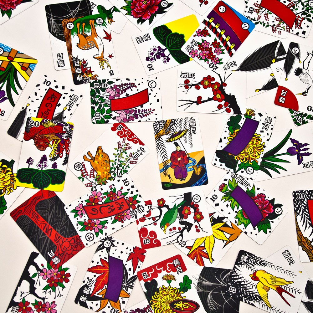 Hanafuda Hawaii stylish, beautifully designed cards with helpful cues
