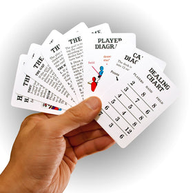 Hanafuda Hawaii dealing chart helps manage rounds smoothly