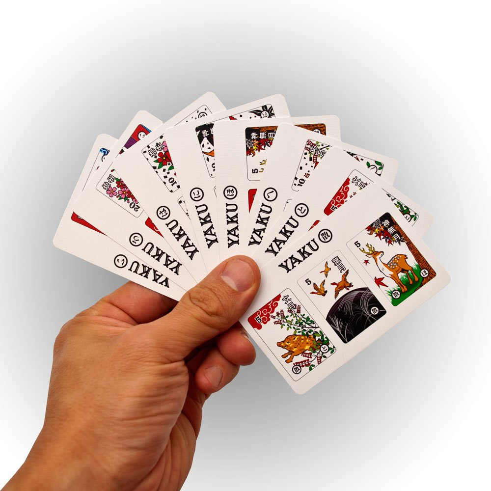 Hanafuda Hawaii instruction cards provide quick learning of rules