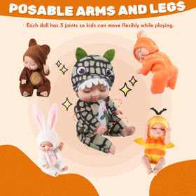 Hanaive mini dolls make thoughtful gifts for birthdays and holidays.