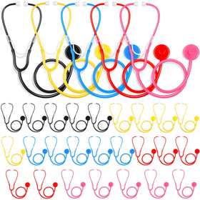 Hanaive stethoscope toy yellow variant sparks imaginative play and caregiver role-play.