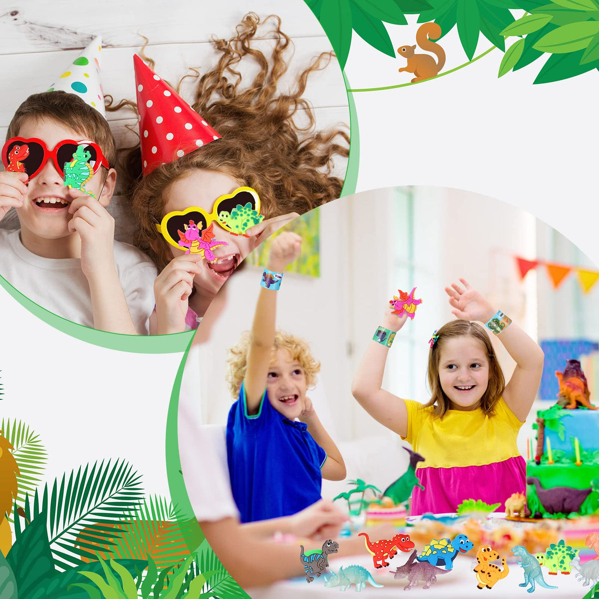 Hanaive dinosaur slap bracelets for quick, kid-friendly rewards.
