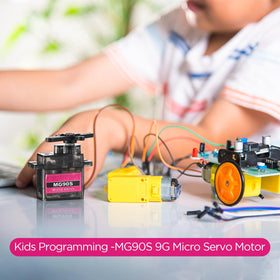 Hanaive MG90s installed in micro-robots for smooth motion at 4.8V.