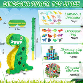 Hanaive dinosaur piñata eye mask for playful party activities.