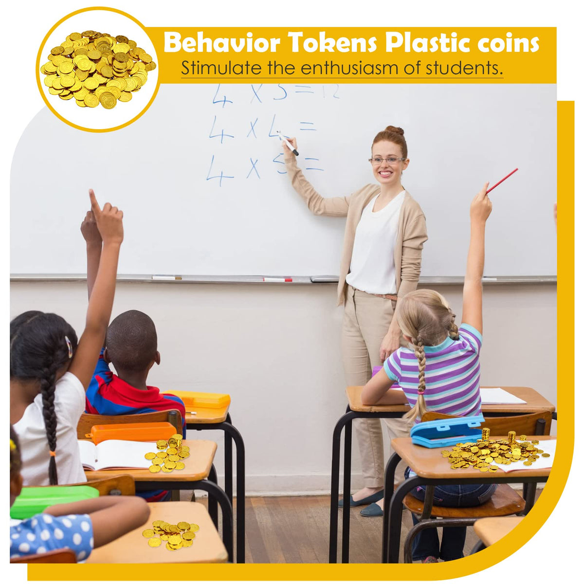 Hanaive 800-pack coins ideal for pirate themed parties and classrooms
