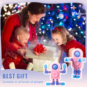 Hanaive robot fidget spinners pack for gift-giving and classroom rewards.