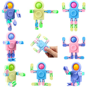 Hanaive robot fidget spinners ideal party favors for classrooms and events.