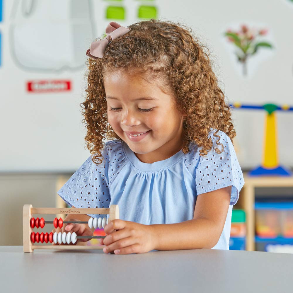hand2mind abacus for kids counting counters supports independent practice