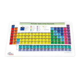 hand2mind tiles display atomic weight and electron configuration for classroom-style practice.
