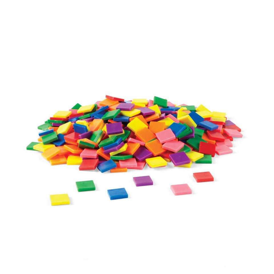 hand2mind color tiles 400 counting counters for visual math practice