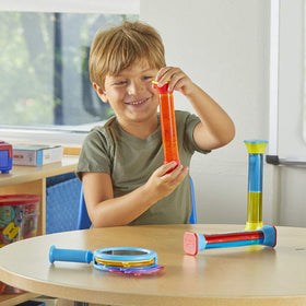 hand2mind ColorMix Tubes visually engaging tool for social-emotional learning activities.