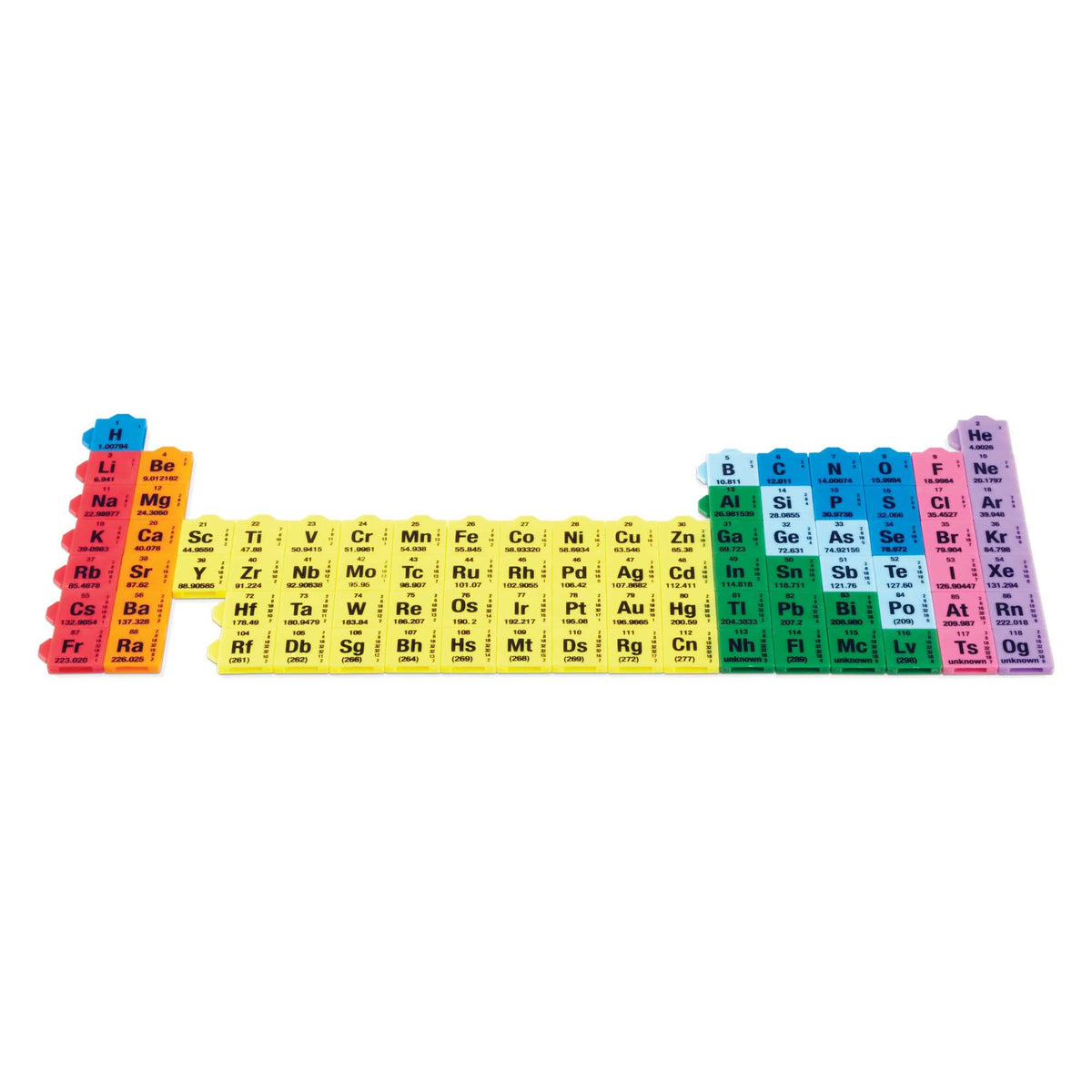 hand2mind 163-tile set promotes collaborative STEM activities with colorful elements.