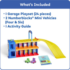 hand2mind Counting Car Garage car wash area encourages pretend play and sequencing