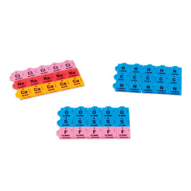 hand2mind durable tiles snap together to form a complete periodic table for practice.