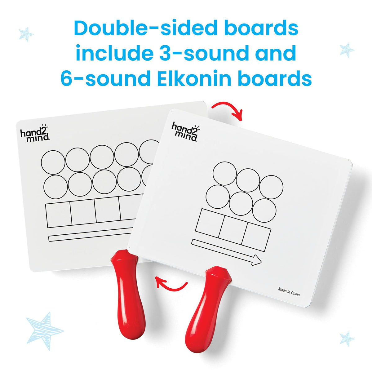 hand2mind Elkonin box getting started guide supports lesson planning.