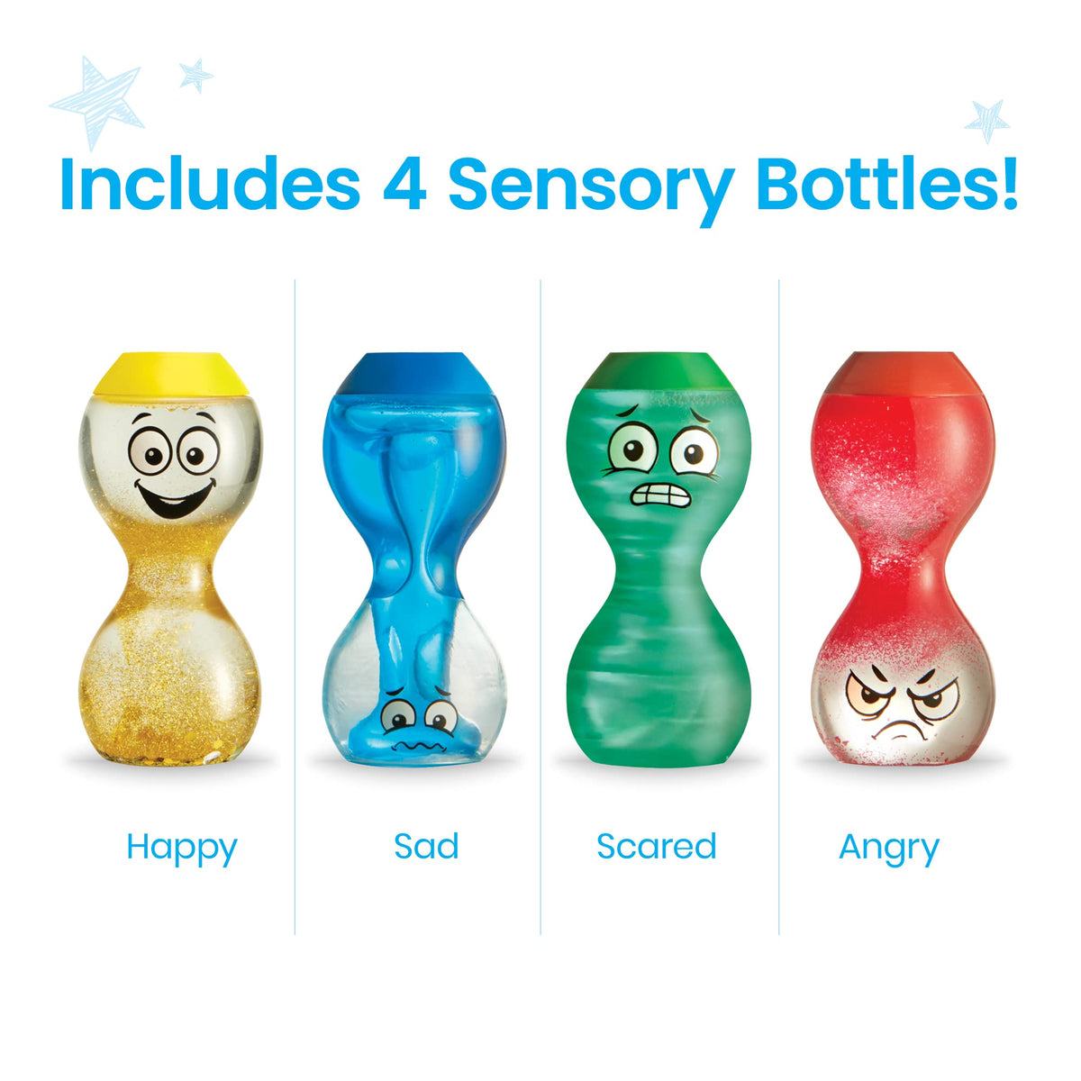 hand2mind Express Your Feelings bottle Angry face supports calming strategies in class.