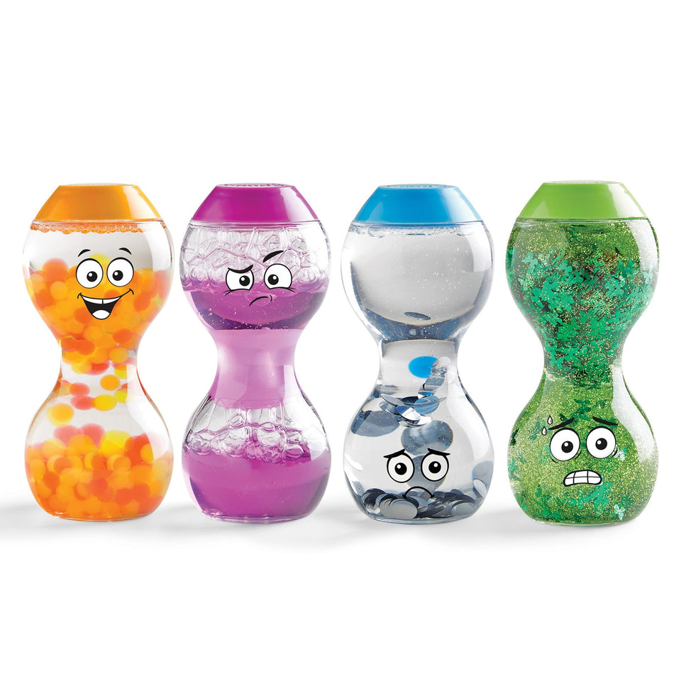 hand2mind Express Your Feelings excited bottle for mindful breaks and emotion awareness.