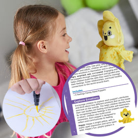 hand2mind Feelings storytelling activities, aids narrative skills and peer communication.