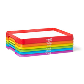 Hand2mind magnetic dry-erase tray front view for hands-on classroom activities.