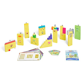 hand2mind Numberblocks 31-40 character cards help assemble each Numberblock accurately