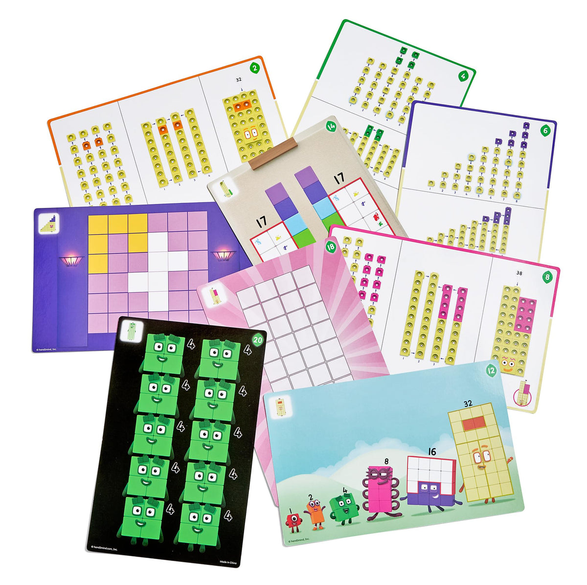 hand2mind Numberblocks 31-40 numberlings enhance pretend play with friendly Numberblocks characters