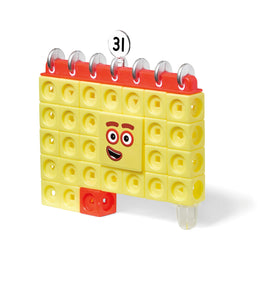 hand2mind Numberblocks 31-40 sticker sheet adds customization and motivation during learning