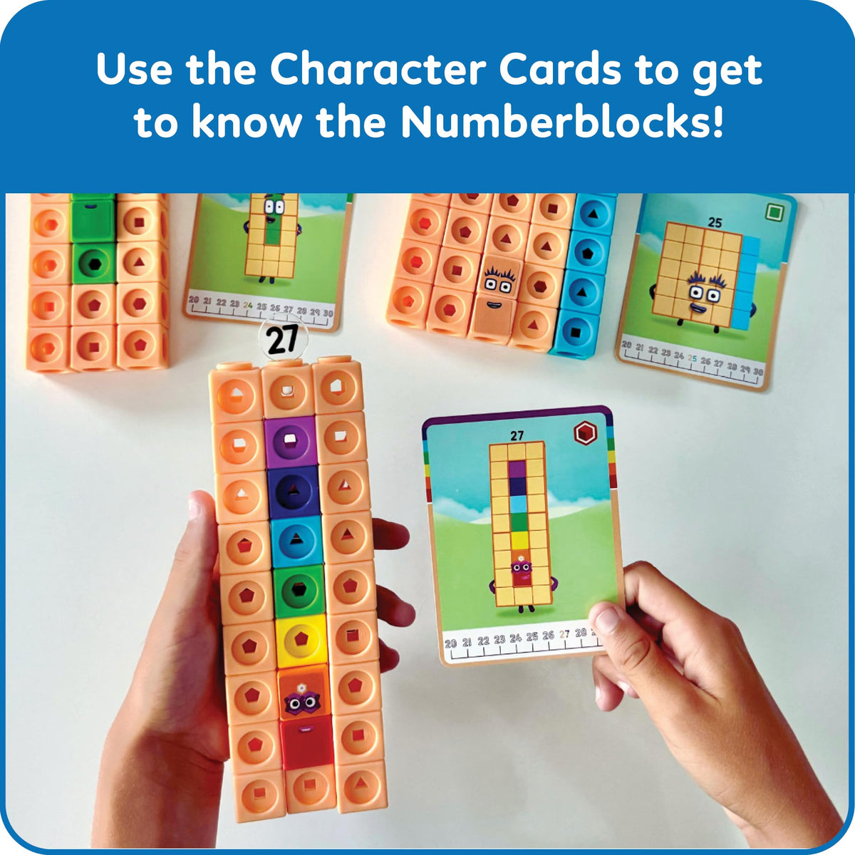 Hand2mind Numberblocks build guides help parents and teachers plan hands-on sessions.
