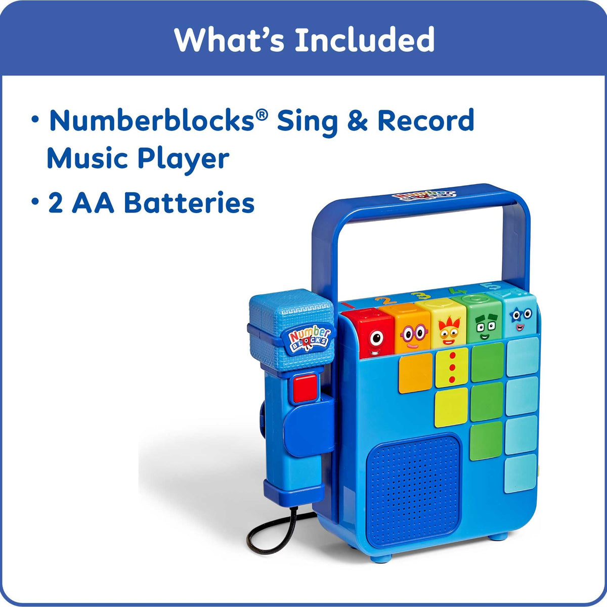hand2mind Numberblocks button panel encourages counting with bright interactive prompts.