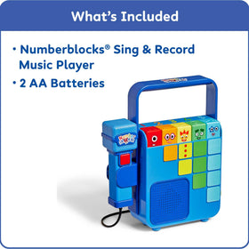 hand2mind Numberblocks button panel encourages counting with bright interactive prompts.