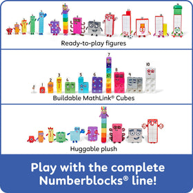 Hand2mind Numberblocks Nineteen counting toy supports early math exploration.