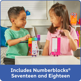 hand2mind Numberblocks Eighteen figure for number exploration and action