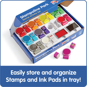 hand2mind Face stamp showing facial features for expressive storytelling
