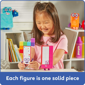 hand2mind Numberblocks figures with posable arms for interactive play