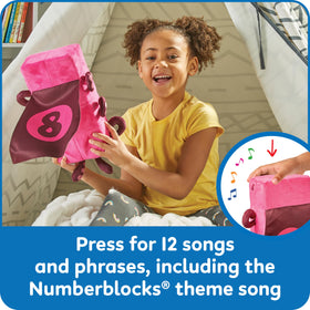 hand2mind Numberblocks Octoblock plush cape adds imaginative superhero play
