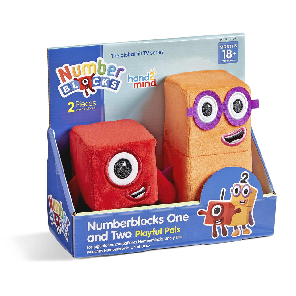 hand2mind Numberblocks One plush pal for cozy learning adventures