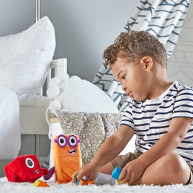 hand2mind Numberblocks plush gift-ready packaging