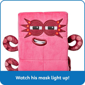 hand2mind Numberblocks plush soft fabric body for cozy hugs