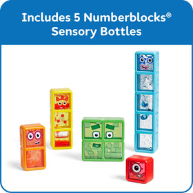 hand2mind Numberblocks bottle two supports early counting through tactile play and visual cues.