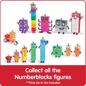 hand2mind Numberblocks Seven Octoblock action figure demonstrates teamwork and problem solving