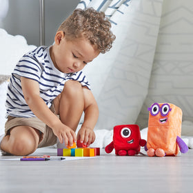 hand2mind Numberblocks Two plush pal for imaginative play and counting