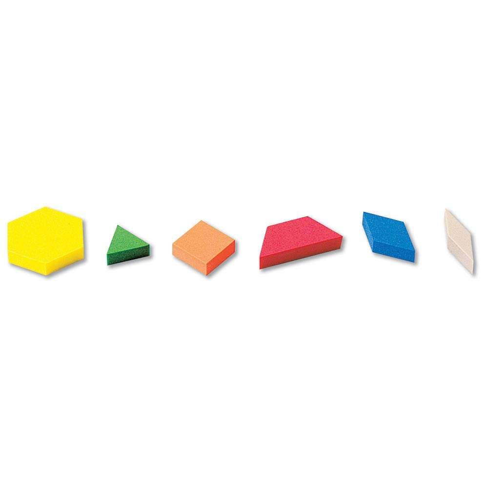 hand2mind pattern blocks enable creative pattern creation and play.