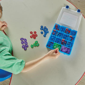 hand2mind phonics chips digraph sets shown for multisensory reading practice.