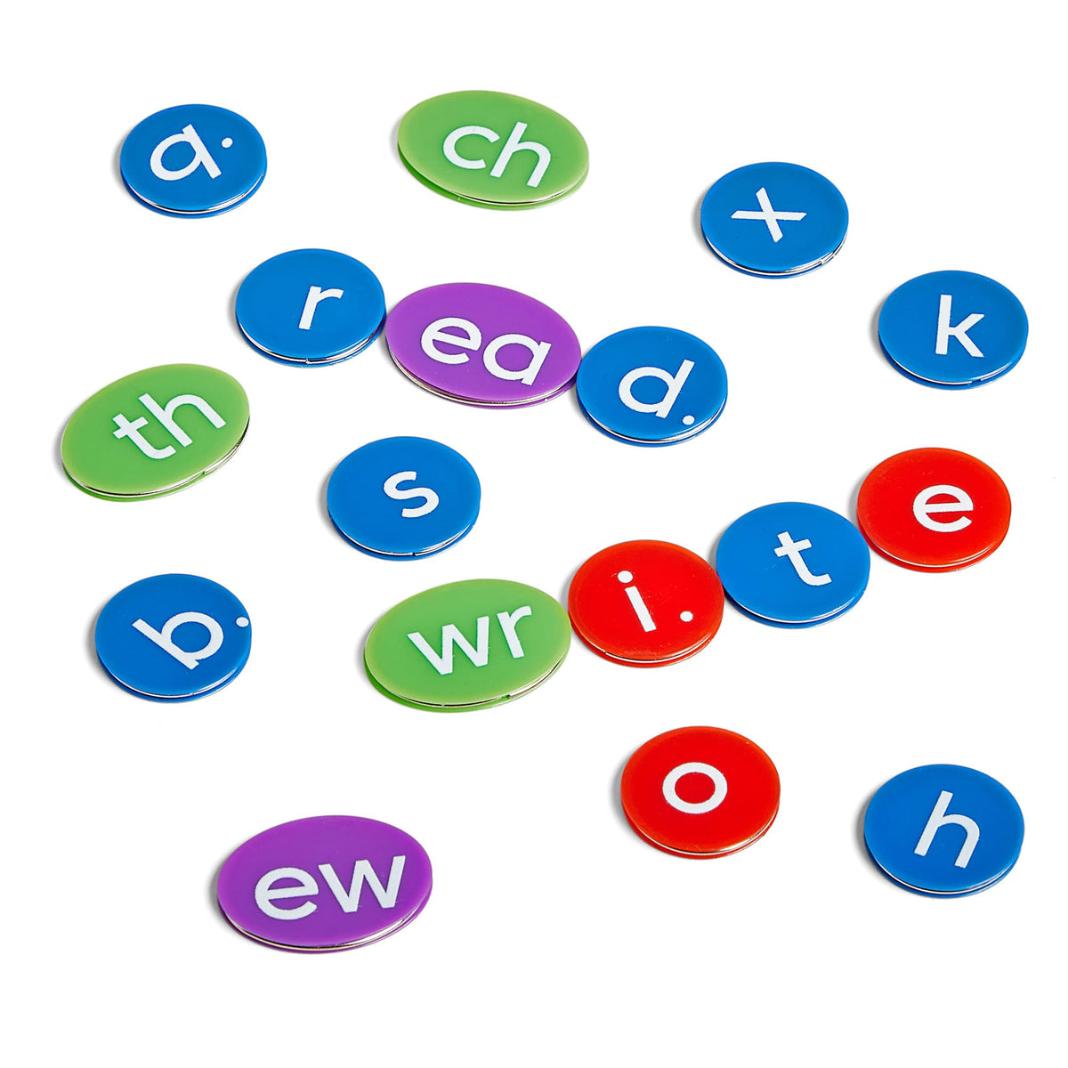 hand2mind phonics chips word-building set shown for classroom centers.