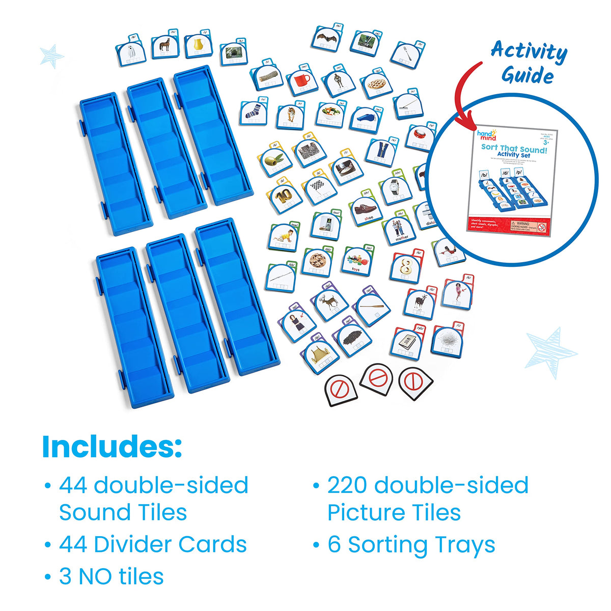 hand2mind picture tiles show five uses per sound for versatile literacy activities