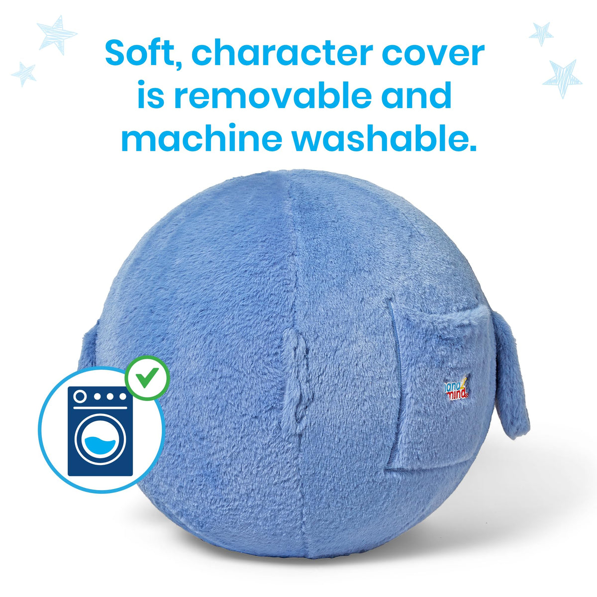hand2mind Removable cover simplifies cleaning after play.