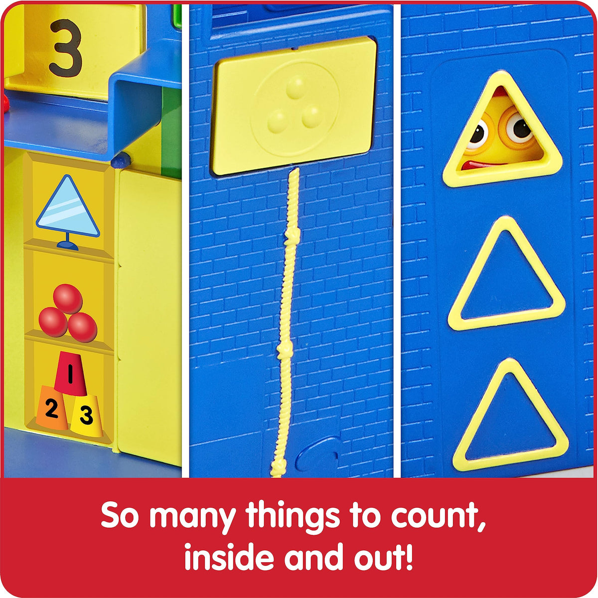 hand2mind Step Squad Headquarters lookout windows for spy themed pretend play
