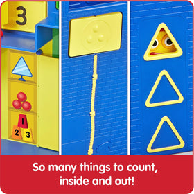 hand2mind Step Squad Headquarters lookout windows for spy themed pretend play