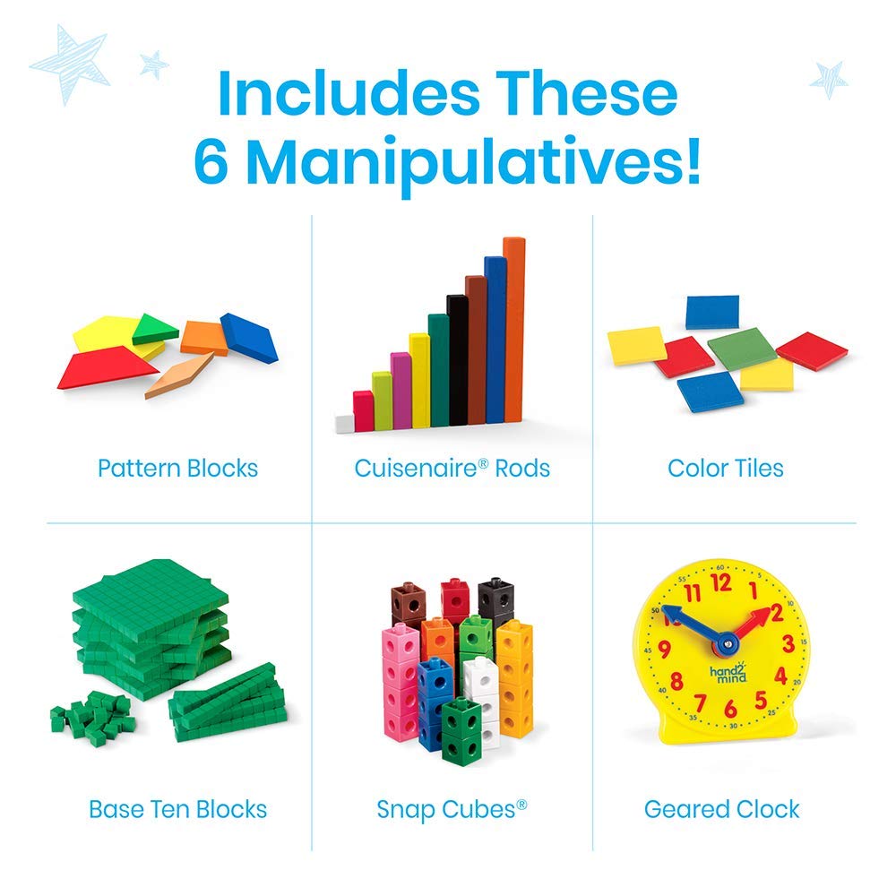 hand2mind Take Home kit Cuisenaire rods visualize measurement and arithmetic