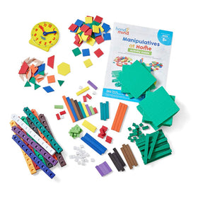 hand2mind Take Home kit geared clock helps tell time practice